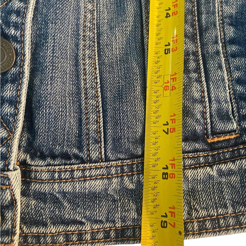 American Eagle Outfitters Blue Denim Vest - Picture 2 of 11